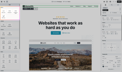 Add panel - Editor - Docs - Mosaic